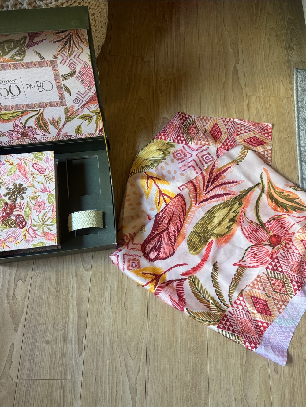 PATBO X ZACAPA SCARF ANNIVERSARY COLLECTION